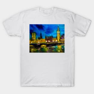 London. Big-Ben tower T-Shirt
